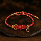 Hand-Woven Multicolor Chinese Zodiac Patron Saint Protection Bracelet