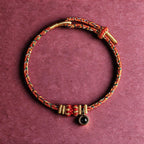Red String Micro-Carved Chinese Zodiac Guardian Luck Protection Braided Bracelet