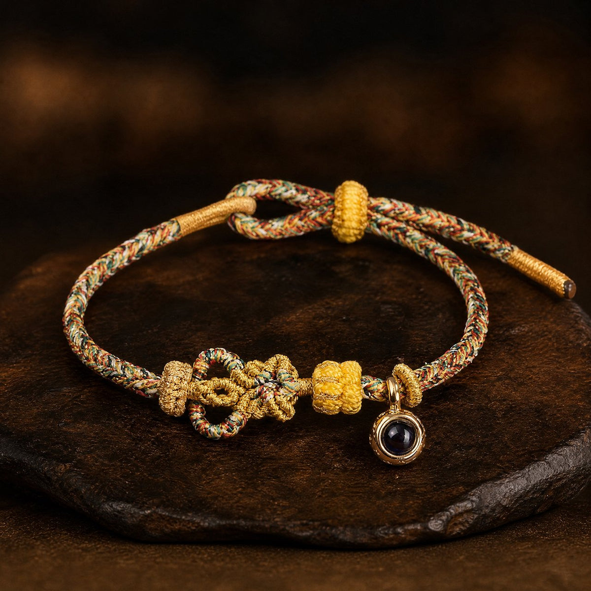 Hand-Woven Multicolor Chinese Zodiac Patron Saint Protection Bracelet